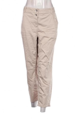 Γυναικείο παντελόνι Cecil, Μέγεθος XXL, Χρώμα  Μπέζ, Τιμή 15,22 €