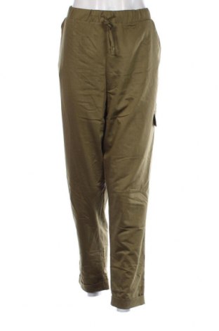 Pantaloni de femei Clockhouse, Mărime XL, Culoare Verde, Preț 52,46 Lei