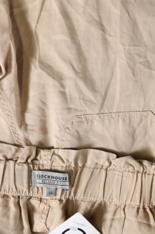Дамски панталон Clockhouse, Размер XL, Цвят Бежов, Цена 15,95 лв.