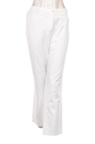 Pantaloni de femei Cosma, Mărime L, Culoare Alb, Preț 74,81 Lei