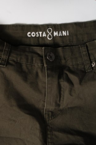 Дамски панталон Costa 8 Mani, Размер M, Цвят Зелен, Цена 11,25 лв.