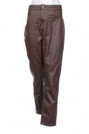 Γυναικείο παντελόνι Denim Co., Μέγεθος XXL, Χρώμα Καφέ, Τιμή 10,76 €