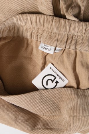 Pantaloni de femei Design By Kappahl, Mărime L, Culoare Bej, Preț 67,44 Lei