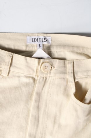 Дамски панталон Edited, Размер M, Цвят Екрю, Цена 41,00 лв.