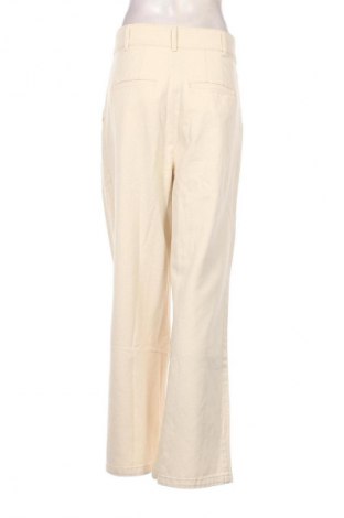 Pantaloni de femei Edited, Mărime L, Culoare Ecru, Preț 137,66 Lei