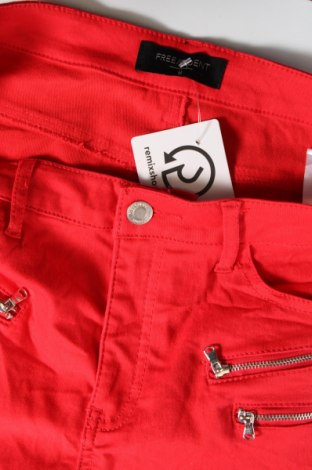 Dámské kalhoty  Free Quent, Velikost M, Barva Červená, Cena  327,00 Kč