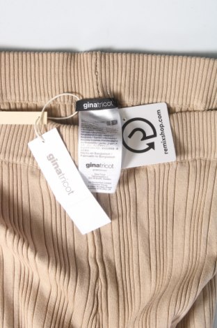 Γυναικείο παντελόνι Gina Tricot, Μέγεθος XL, Χρώμα  Μπέζ, Τιμή 15,98 €