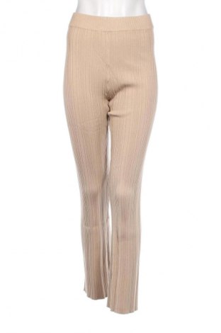 Pantaloni de femei Gina Tricot, Mărime XL, Culoare Bej, Preț 203,95 Lei