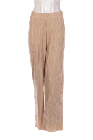 Pantaloni de femei Gina Tricot, Mărime XL, Culoare Bej, Preț 203,95 Lei