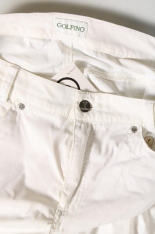 Pantaloni de femei Golfino, Mărime M, Culoare Alb, Preț 173,47 Lei