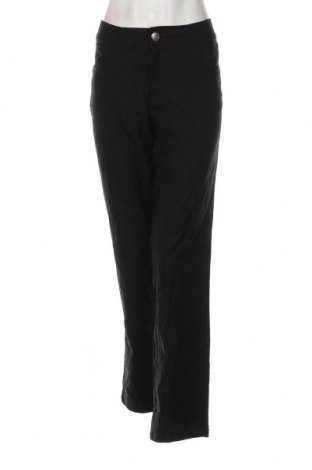 Pantaloni de femei Grandiosa, Mărime XL, Culoare Negru, Preț 95,39 Lei