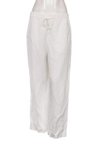 Pantaloni de femei H&M, Mărime S, Culoare Alb, Preț 44,39 Lei