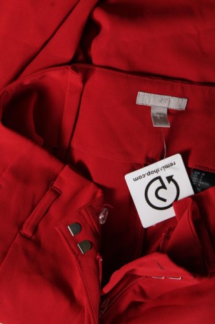 Pantaloni de femei H&M, Mărime M, Culoare Roșu, Preț 44,39 Lei