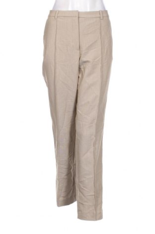 Дамски панталон H&M, Размер L, Цвят Бежов, Цена 13,05 лв.