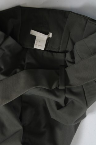 Damskie spodnie H&M, Rozmiar XS, Kolor Zielony, Cena 41,74 zł