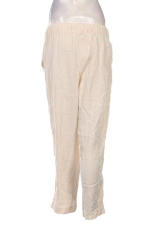 Дамски панталон H&M, Размер L, Цвят Екрю, Цена 17,40 лв.