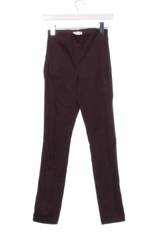 Dámské kalhoty  H&M, Velikost XS, Barva Fialová, Cena  220,00 Kč