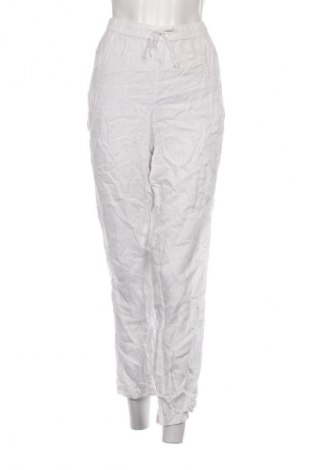 Pantaloni de femei H&M, Mărime L, Culoare Alb, Preț 57,23 Lei