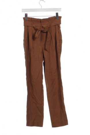 Pantaloni de femei H&M, Mărime XS, Culoare Maro, Preț 31,48 Lei