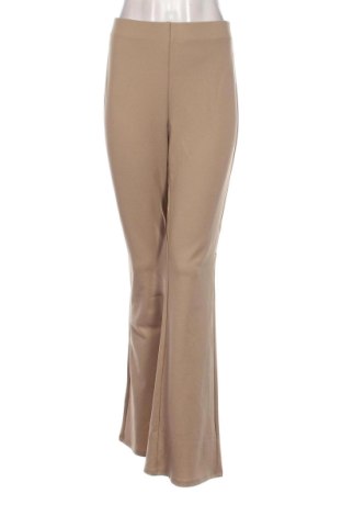 Дамски панталон H&M, Размер L, Цвят Бежов, Цена 14,50 лв.