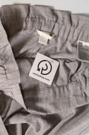 Дамски панталон H&M, Размер L, Цвят Сив, Цена 13,05 лв.