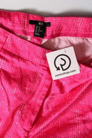 Pantaloni de femei H&M, Mărime L, Culoare Roz, Preț 47,70 Lei