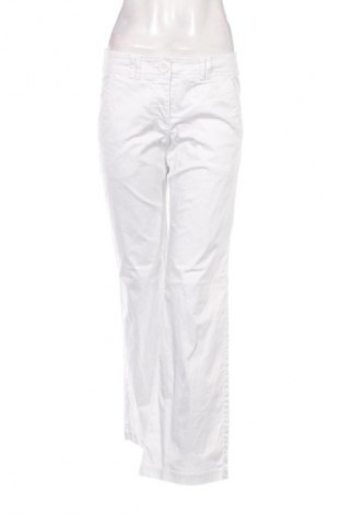 Pantaloni de femei H&M, Mărime S, Culoare Alb, Preț 74,81 Lei