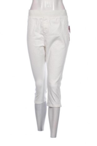 Pantaloni de femei Janina, Mărime XL, Culoare Alb, Preț 83,23 Lei