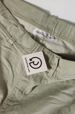 Дамски панталон Janina, Размер L, Цвят Зелен, Цена 13,05 лв.