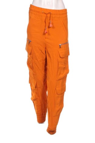 Pantaloni de femei Just Cavalli, Mărime M, Culoare Portocaliu, Preț 744,90 Lei