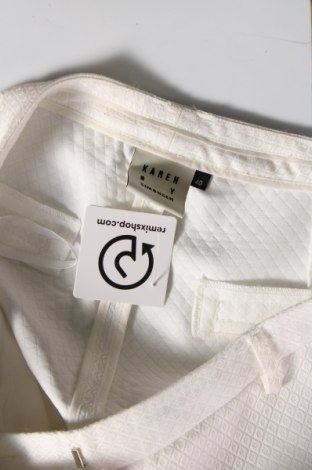 Damskie spodnie Karen by Simonsen, Rozmiar L, Kolor Biały, Cena 423,68 zł