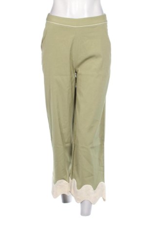 Pantaloni de femei Katy Perry exclusive for ABOUT YOU, Mărime S, Culoare Verde, Preț 305,92 Lei