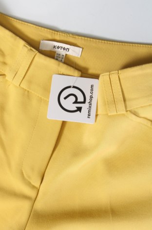Pantaloni de femei Koton, Mărime XS, Culoare Galben, Preț 92,40 Lei