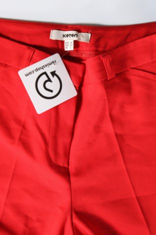 Γυναικείο παντελόνι Koton, Μέγεθος XS, Χρώμα Κόκκινο, Τιμή 15,31 €