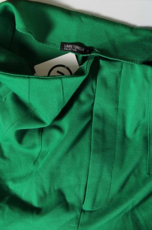 Дамски панталон Laura Torelli, Размер S, Цвят Зелен, Цена 13,05 лв.