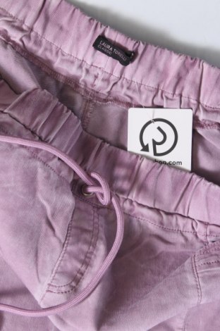 Дамски панталон Laura Torelli, Размер L, Цвят Лилав, Цена 13,05 лв.