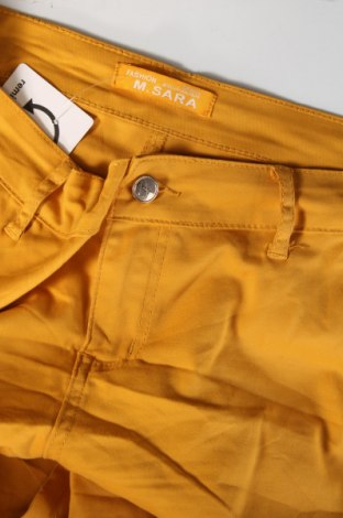 Pantaloni de femei M.Sara, Mărime L, Culoare Galben, Preț 42,93 Lei