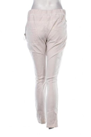 Γυναικείο παντελόνι Made In Italy, Μέγεθος M, Χρώμα  Μπέζ, Τιμή 17,94 €