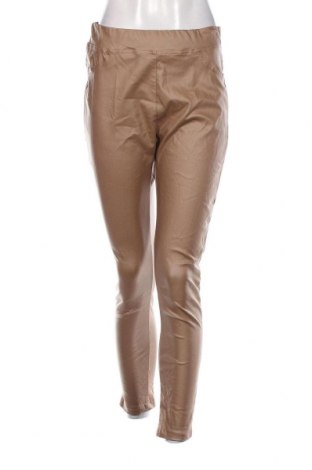 Γυναικείο παντελόνι Made In Italy, Μέγεθος XL, Χρώμα Καφέ, Τιμή 9,87 €