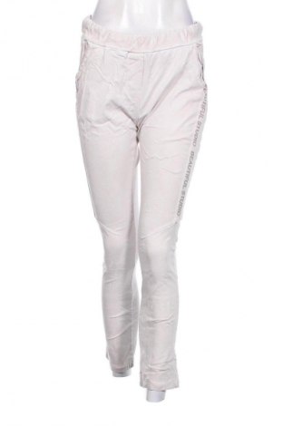 Дамски панталон Made In Italy, Размер M, Цвят Бежов, Цена 13,05 лв.