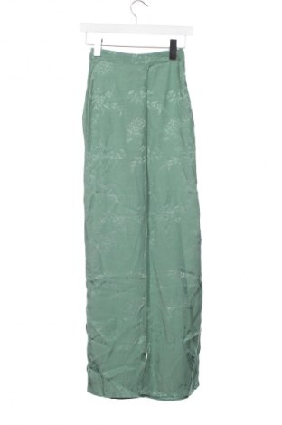 Γυναικείο παντελόνι Mango, Μέγεθος XXS, Χρώμα Πράσινο, Τιμή 23,63 €