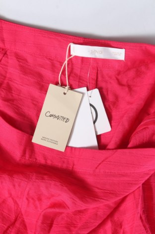 Дамски панталон Mango, Размер XL, Цвят Розов, Цена 42,35 лв.