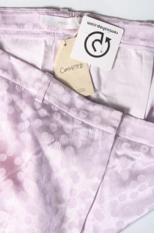 Pantaloni de femei Mango, Mărime XL, Culoare Mov, Preț 139,31 Lei