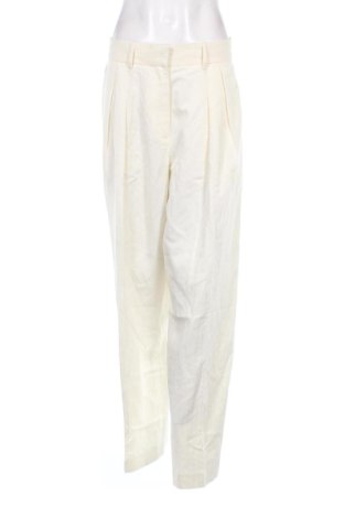 Дамски панталон Mango, Размер M, Цвят Бял, Цена 38,50 лв.