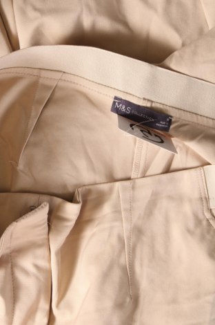 Γυναικείο παντελόνι Marks & Spencer, Μέγεθος XL, Χρώμα  Μπέζ, Τιμή 16,70 €