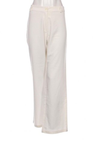 Γυναικείο παντελόνι Mat, Μέγεθος L, Χρώμα Εκρού, Τιμή 11,16 €