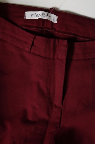 Dámské kalhoty  Miss Chic, Velikost S, Barva Červená, Cena  209,00 Kč