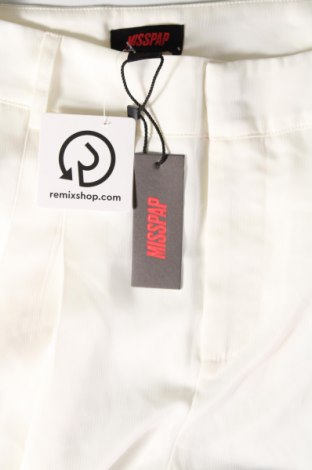 Γυναικείο παντελόνι Misspap, Μέγεθος S, Χρώμα Λευκό, Τιμή 23,97 €