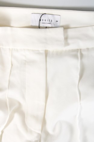 Dámské kalhoty  Mohito, Velikost XS, Barva Krémová, Cena  392,00 Kč
