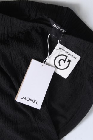Γυναικείο παντελόνι Monki, Μέγεθος L, Χρώμα Μαύρο, Τιμή 11,55 €